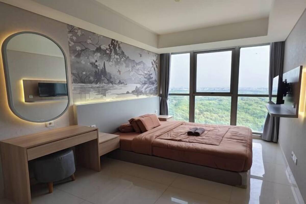 1 chambre, ameublement unique, accĂšs au Wi-Fi (inclus), literie fournie