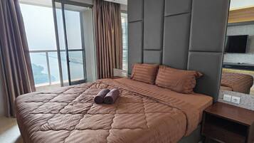 Economy Studio, 1 Katil Ratu (Queen) | Bilik Mandi | Pancuran mandi, tuala disediakan, sabun