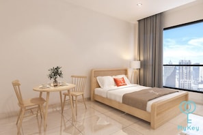 Iron/ironing board, free WiFi - Mossaz Suite by Mykey  (Petaling Jaya)