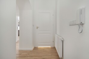 Apartment, 1 Bedroom, Balcony, River View | Living area - Jedności Narodowej Apartment by Renters (Wroclaw)