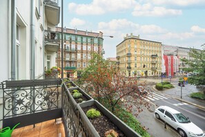 Balcony view - Jedności Narodowej Apartment by Renters (Wroclaw)