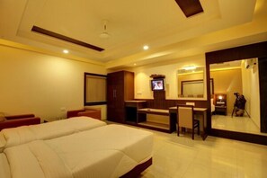 Club Room | Laptop workspace, free WiFi, bed sheets - Keshwaras Residency (Jamnagar)