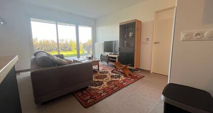 Cozy apartment with garden and parking in Évian