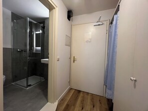 Hair dryer, towels