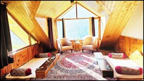 Interior - 6 bedroom villa with stunning views of apple orchard & waterfalls. Pet friendly  (Manali)