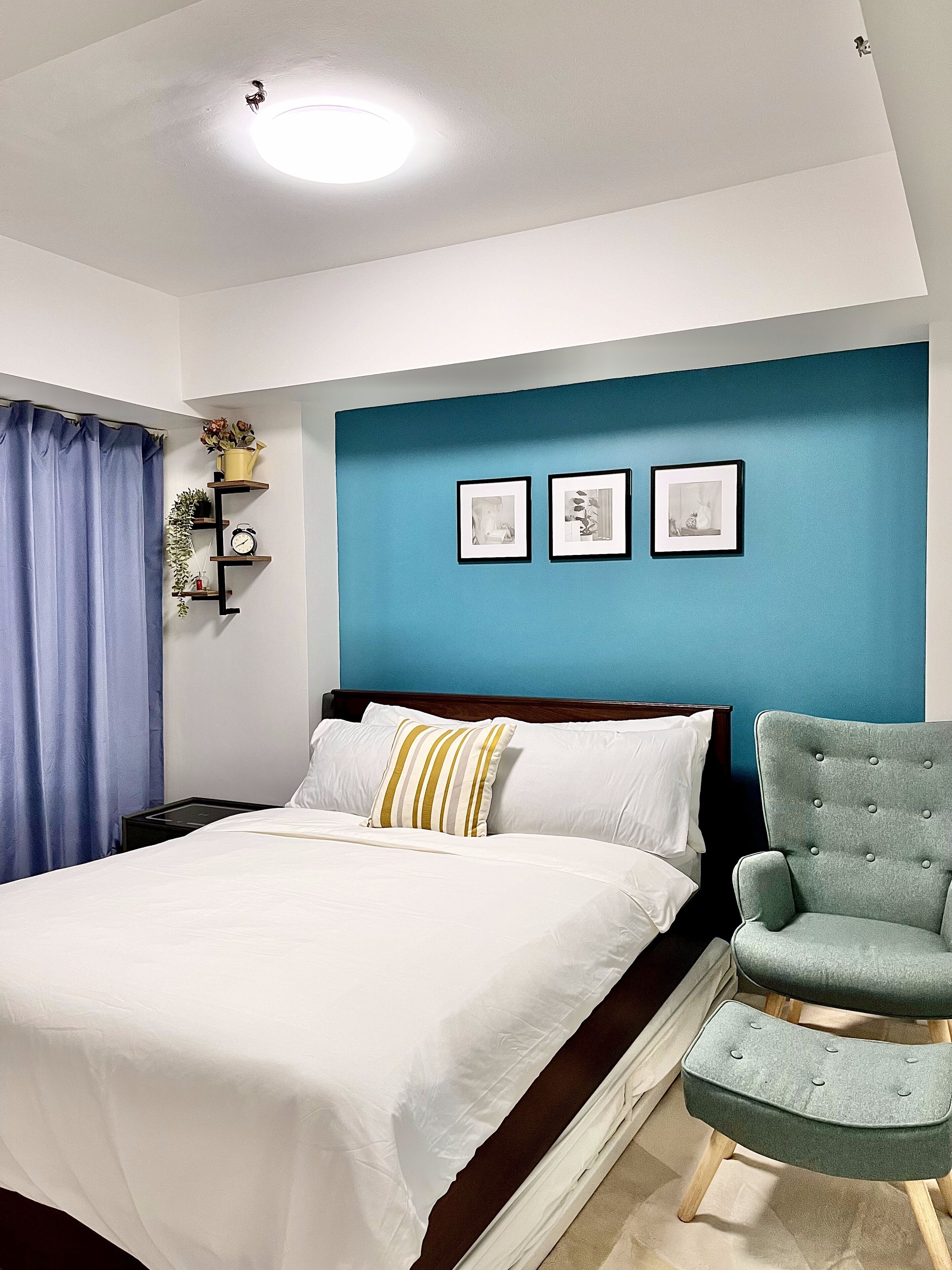 2 soveværelser, skrivebord, strygejern/strygebræt, Wi-Fi