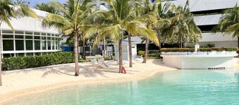 Luxury Penthouse in CBD w/ Wave Pool, 7ft Billiards & Wide Balcony for Getaways