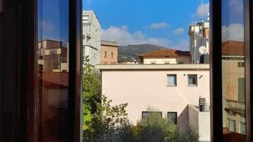 Vue depuis lâhĂ©bergement