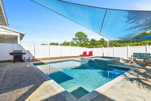 Beheizter Pool