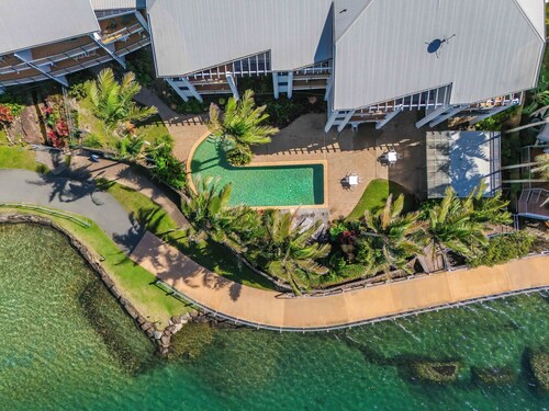 Relax by the water at Sunrise Cove!