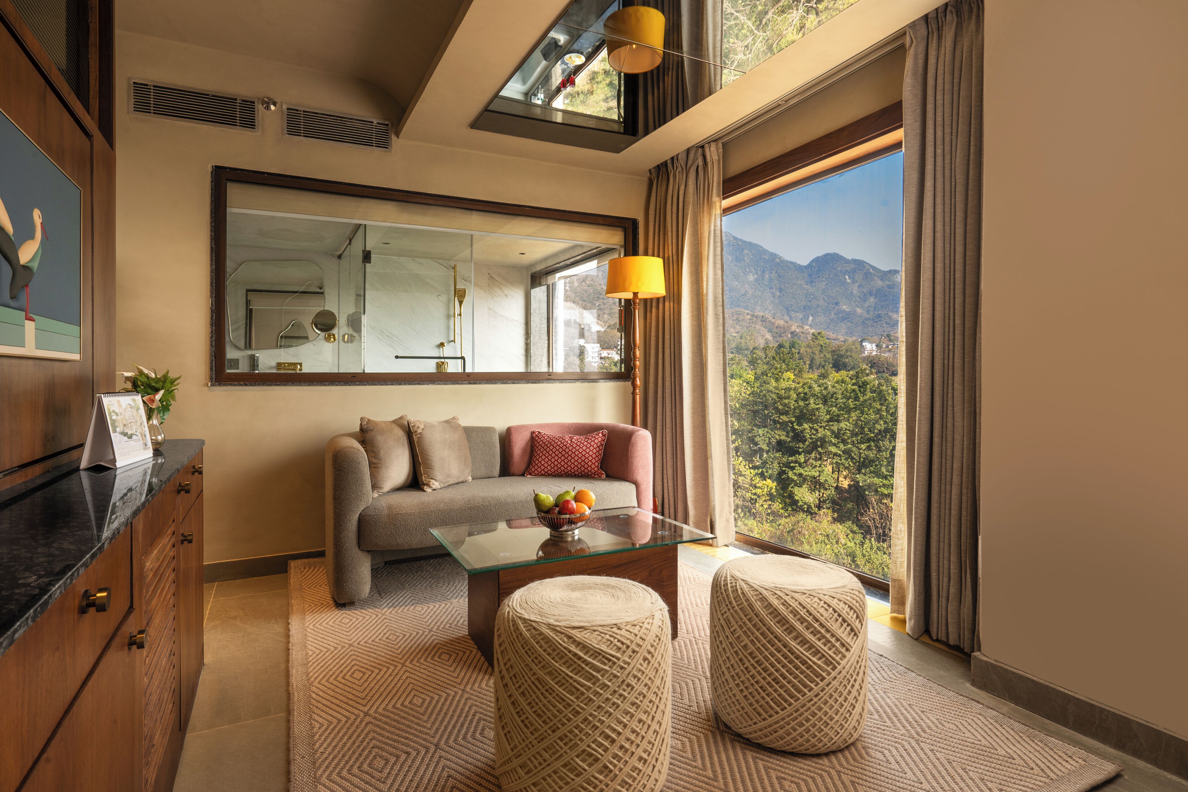 Aura Suite with Balcony | Ropa de cama de alta calidad y minibar 