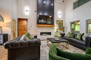 Télévision, cheminée, jeux vidéo, imprimantes