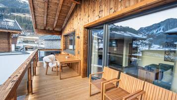 Deluxe-Haus, 3 Schlafzimmer | Balkon