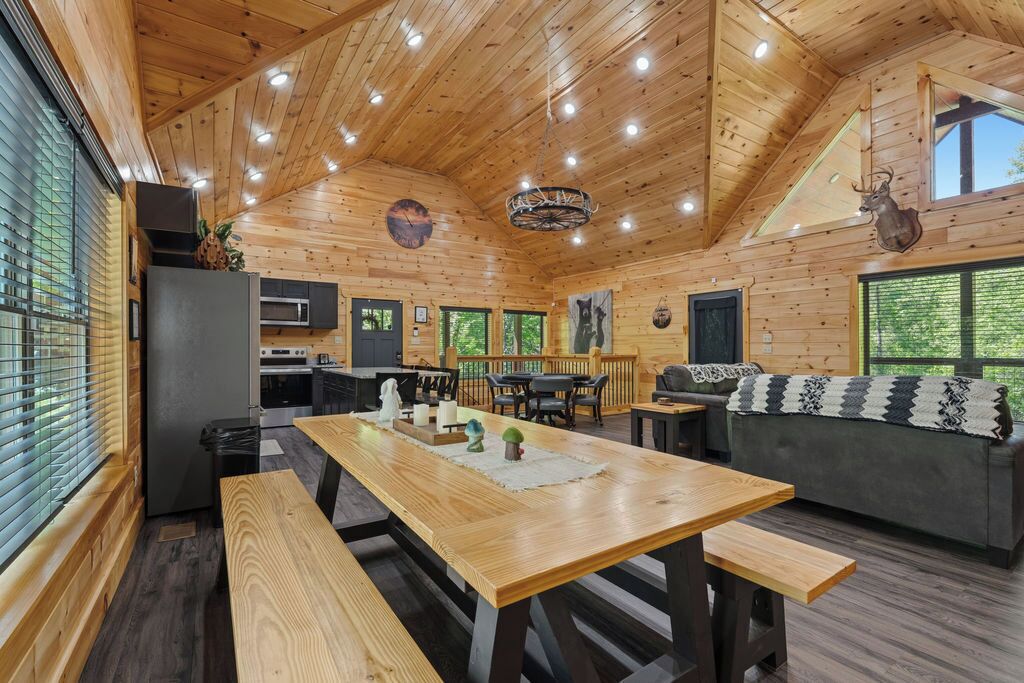 Smart TV, fireplace, video games