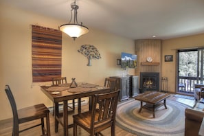 Dining - Alpine Aspen Escape w/ Shuttle, Views, Pool/Hot Tub - Fireplace, Deck (Durango)