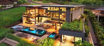 Architectural Stunner: Modern New Ocean-View Villa with Infinity Pool & Spa!