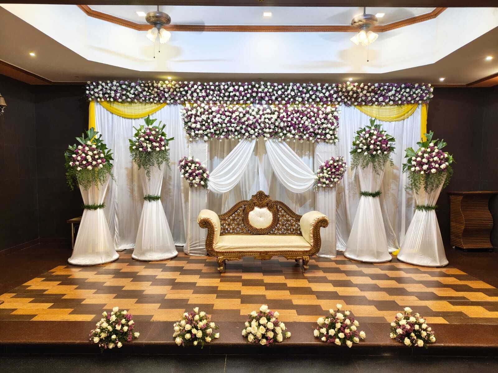 Indoor wedding