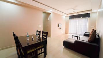 Standard apartman, 2 hálószobával | Nappalirész