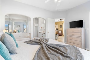 2 bedrooms, iron/ironing board, travel crib, WiFi