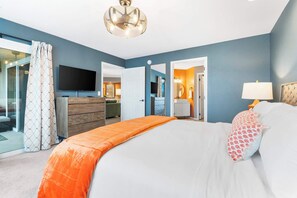 2 bedrooms, iron/ironing board, travel cot, WiFi