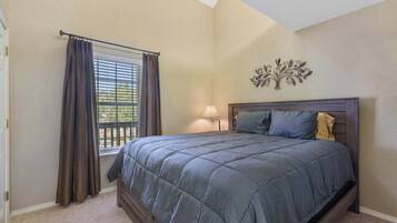 2 bedrooms, iron/ironing board, travel crib, WiFi