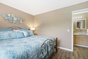 1 bedroom, iron/ironing board, travel crib, WiFi