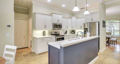 Bike, Golf & Swim: Palm Coast Home w/ Lanai!