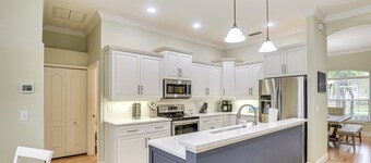 Bike, Golf & Swim: Palm Coast Home w/ Lanai!