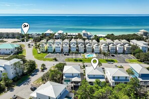 Exterior - Steps to Beach Access | Private Pool | Near Rosemary & Alys Beach (Inlet Beach)