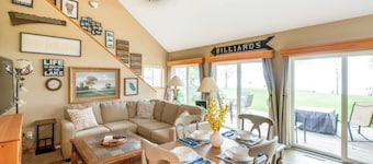 Waterfront Johnson Lake Getaway w/ Fire Pit!