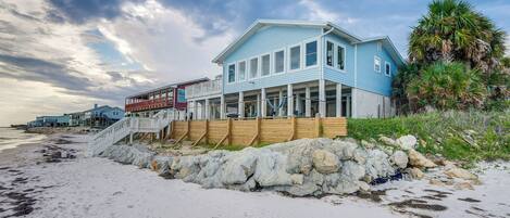 Fachada de la propiedad