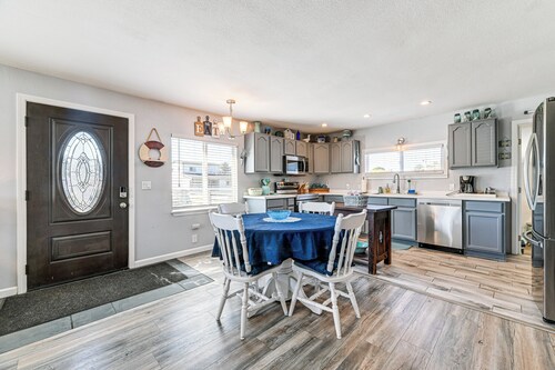 Updated Home 2 Mi to Beach in Crescent City!