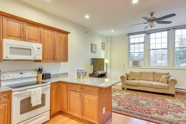 Apartment (1 Bedroom) | Front of property - 3 Mi to Warren Dunes: Sawyer Getaway w/ Fireplace! (Sawyer)