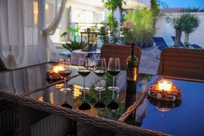 Terrace/patio - Villa Olive Garden with pool near Zadar (Sukošan)