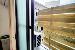 Uitzicht vanuit accommodatie