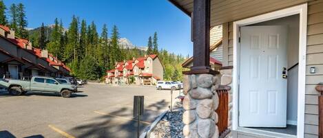 Voorkant van accommodatie