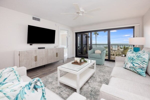 Condo, 2 Bedrooms | Living area - Pelicans Roost 305 2 Bedroom Condo (Sanibel)