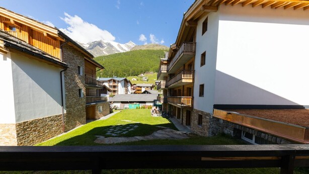 Property grounds - House Slalom Saas Fee (Saas Fee)