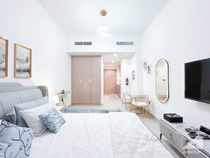 شقة (0 Bedroom) | المنشأة من الداخل