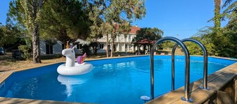 Villa Louisiane - Maison avec piscine