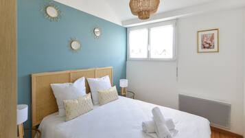 1 bedroom, iron/ironing board, free WiFi, bed sheets