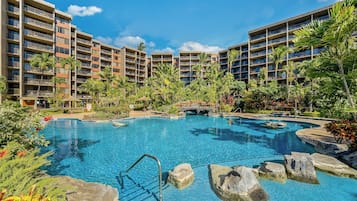 Una piscina climatizada