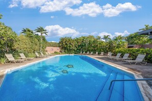 Una piscina climatizada