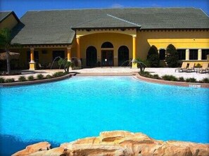A heated pool - Last Minute Disney Getaway! Luxury Villa with Private Pool & Game Room. Book Now! #119727 (Orlando)