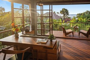 Trehytte – design | Oppholdsområde