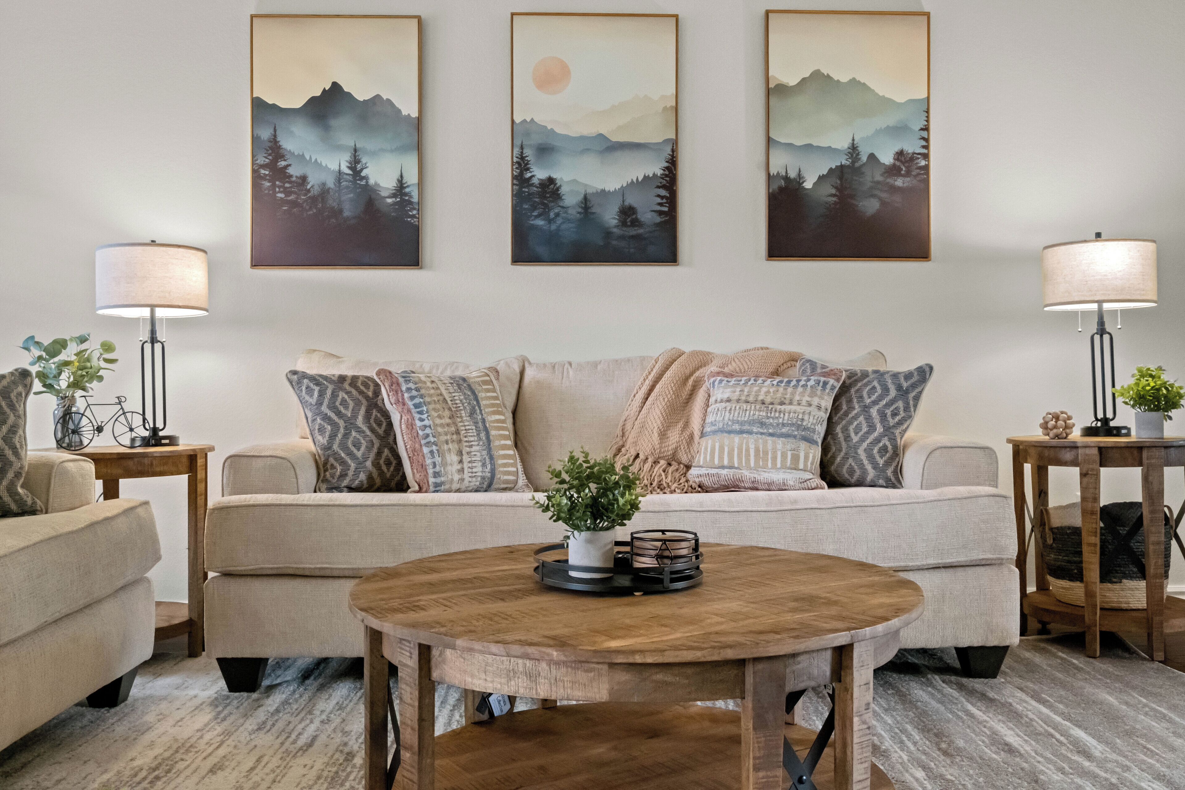 TV connectée, cheminée