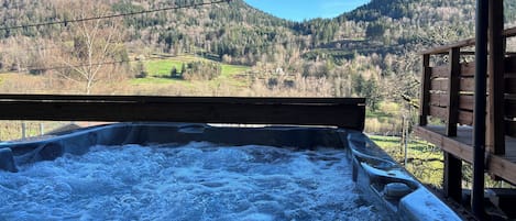 Baignoire à remous extérieure