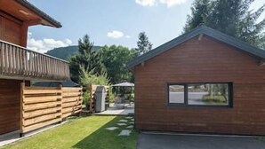 Property grounds - Chalet du Petit-Bouchot : cosy, private spa, 2p (Rochesson)