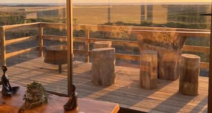 A - Tregualemu, comfortable cabins surfing
