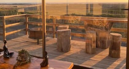 B - Tregualemu, comfortable cabins surfing